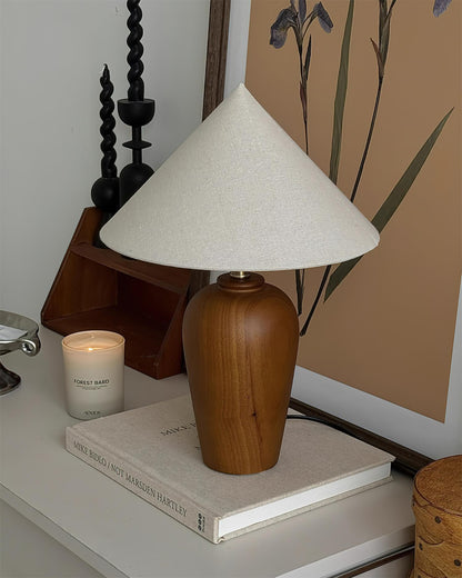 Brayden Wood Table Lamp - Loonglight