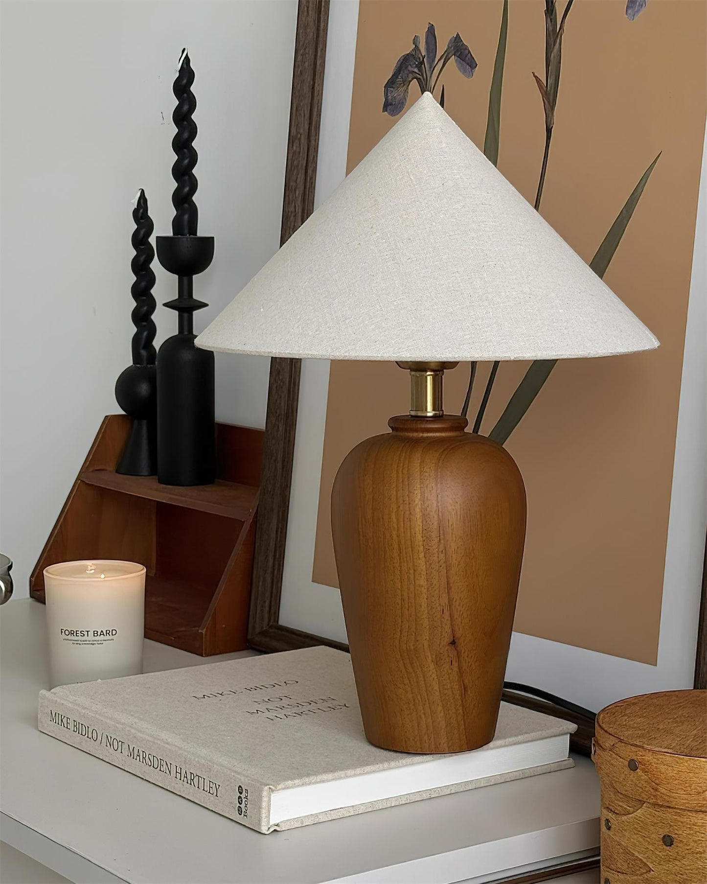 Brayden Wood Table Lamp - Loonglight