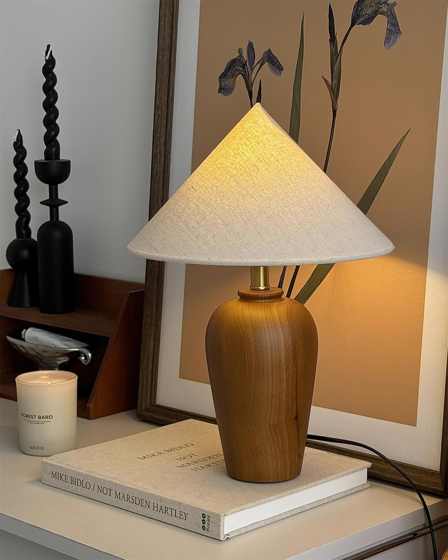 Brayden Wood Table Lamp - Loonglight