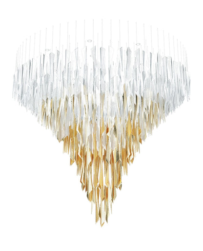 Breeze Glass Leaf Chandelier - Loonglight