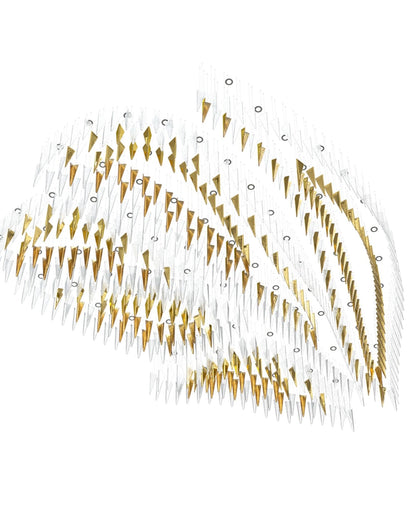 Breeze Glass Leaf Chandelier - Loonglight