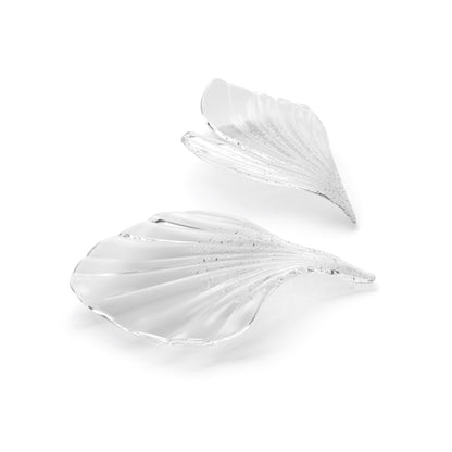 Scattered Glass Leaf Chandelier - Loonglight