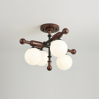 Briette Globe Ceiling Light - Loonglight