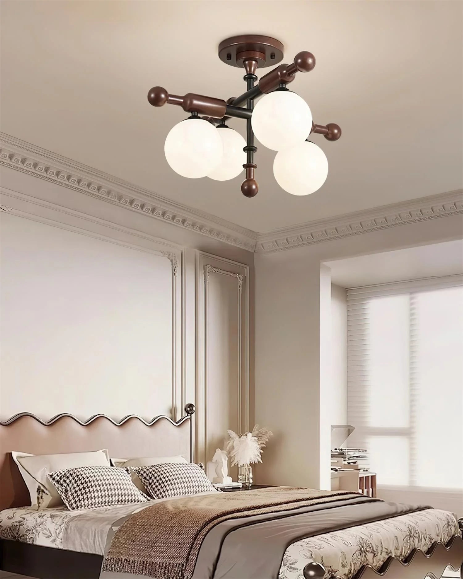Briette Globe Ceiling Light - Loonglight