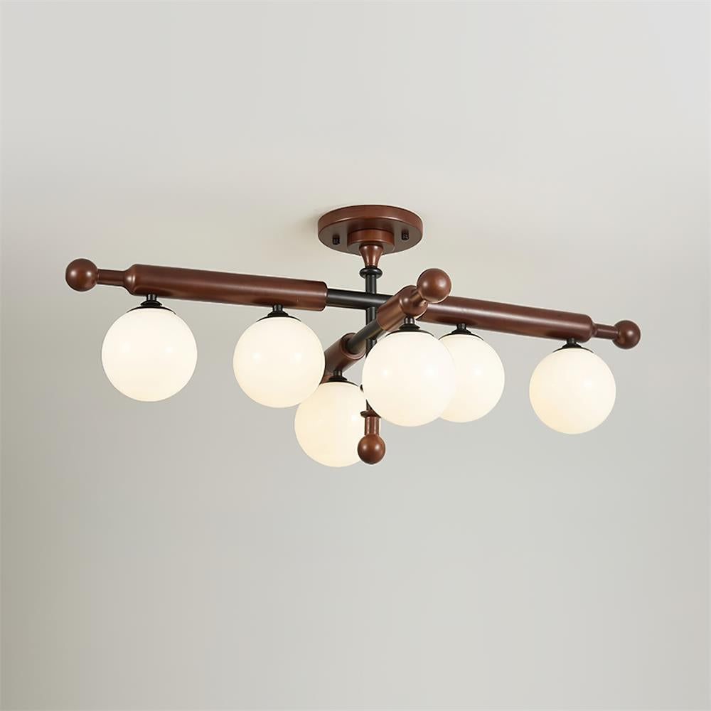 Briette Globe Ceiling Light - Loonglight