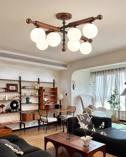 Briette Globe Ceiling Light - Loonglight