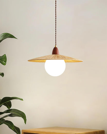 Briuna glazen bol hanglamp