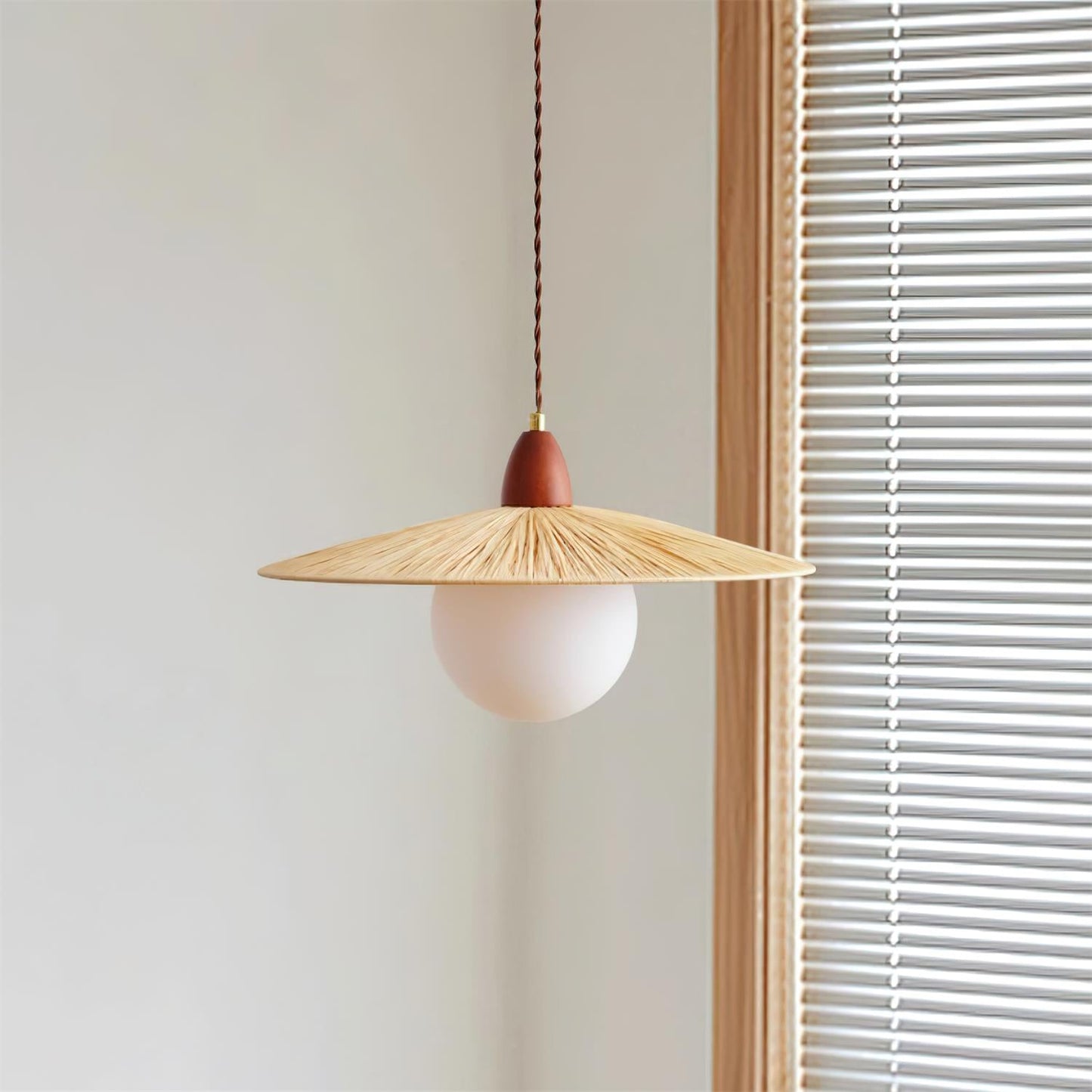 Briuna glazen bol hanglamp