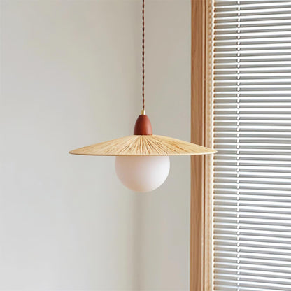 Briuna glazen bol hanglamp