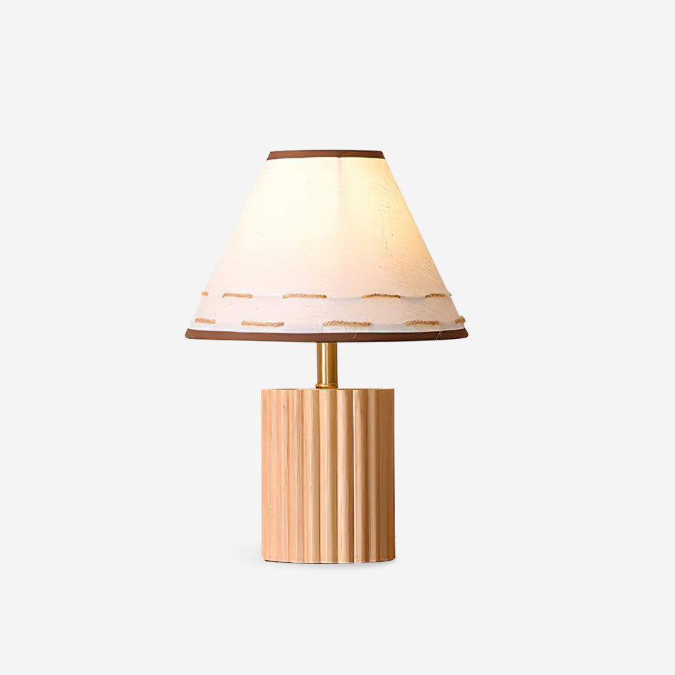 Brooke Wooden Table Lamp - Loonglight