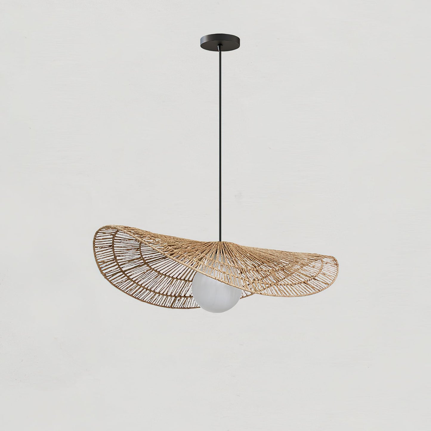Rattan Butterfly Pendant Light