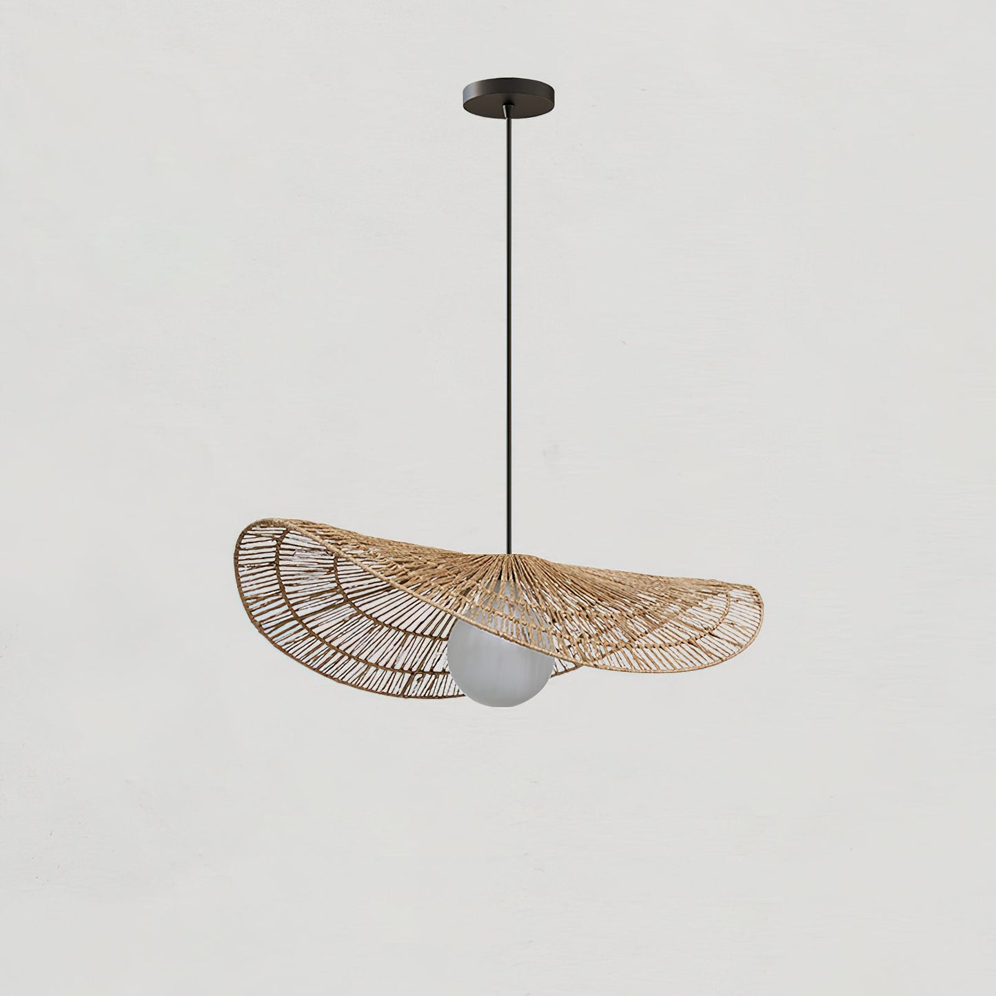 Rattan Butterfly Pendant Light