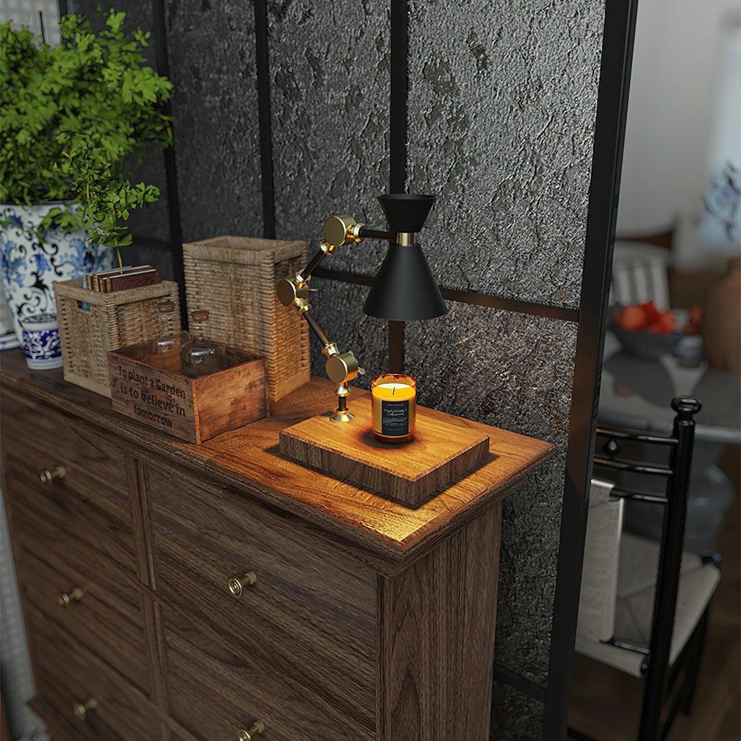 Cairo Candle Warmer Table Lamp - Loonglight