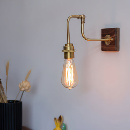 Calin Brass Wall Lamp - Loonglight