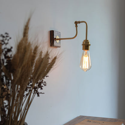 Calin Brass Wall Lamp - Loonglight