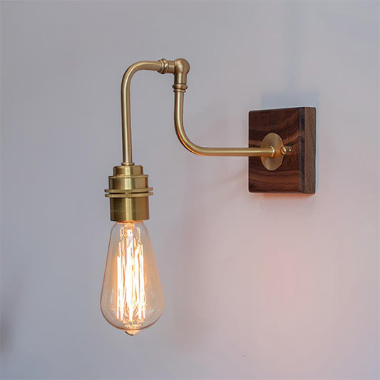 Calin Brass Wall Lamp - Loonglight