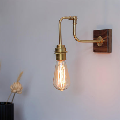 Calin Brass Wall Lamp - Loonglight