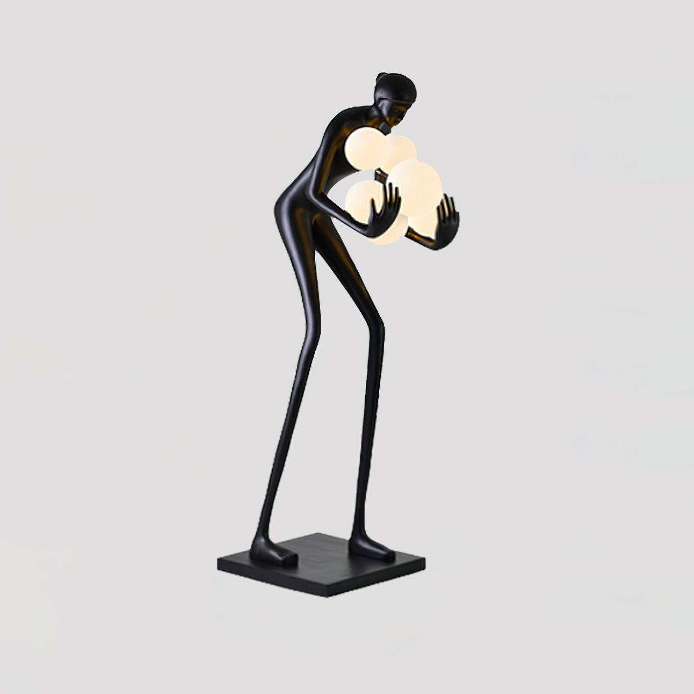 Calliope Statue Floor Lamp - Loonglight