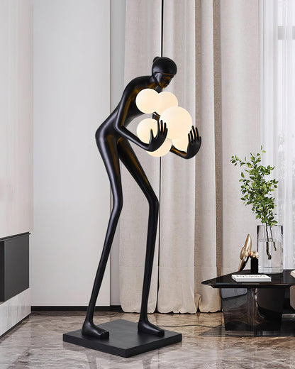 Calliope Statue Floor Lamp - Loonglight