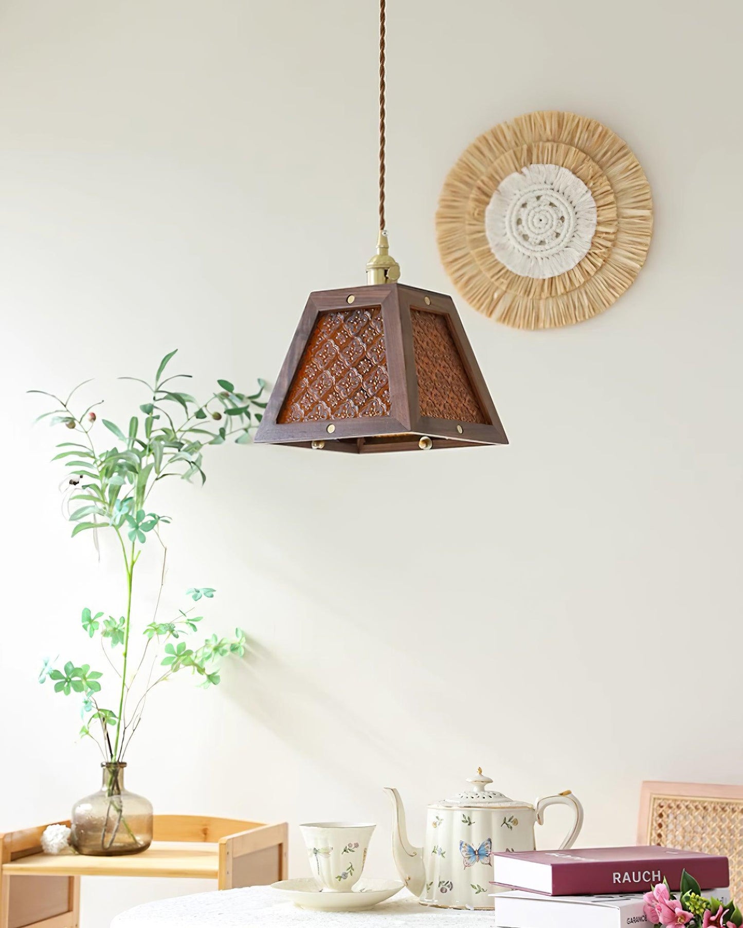 Calvi Glass Pendant Light - Loonglight