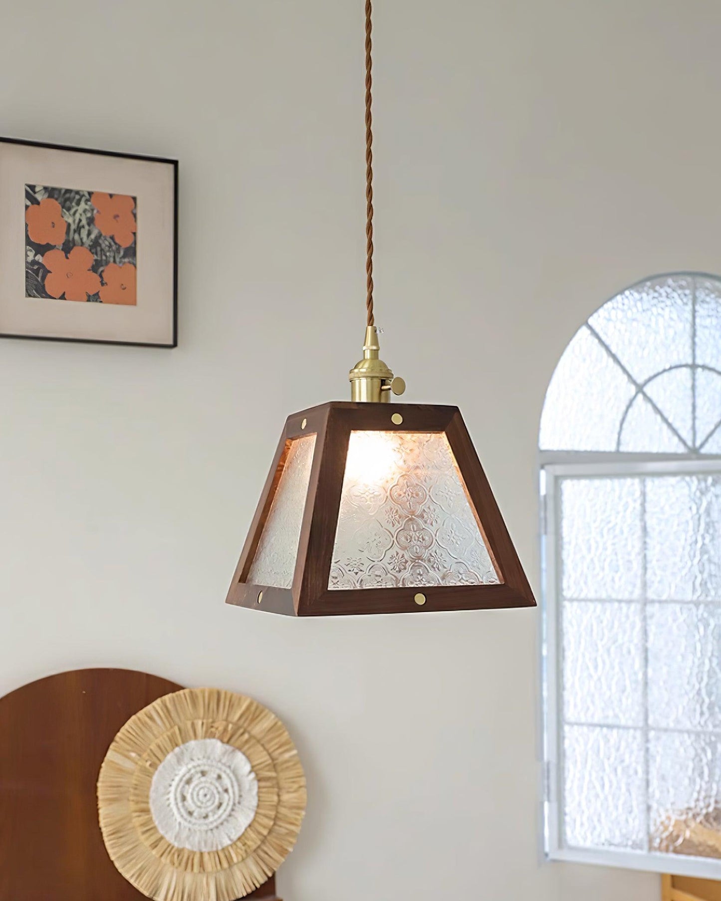 Calvi Glass Pendant Light - Loonglight