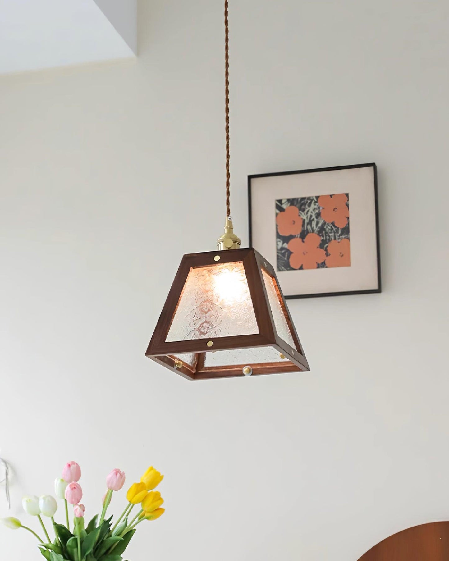Calvi Glass Pendant Light - Loonglight