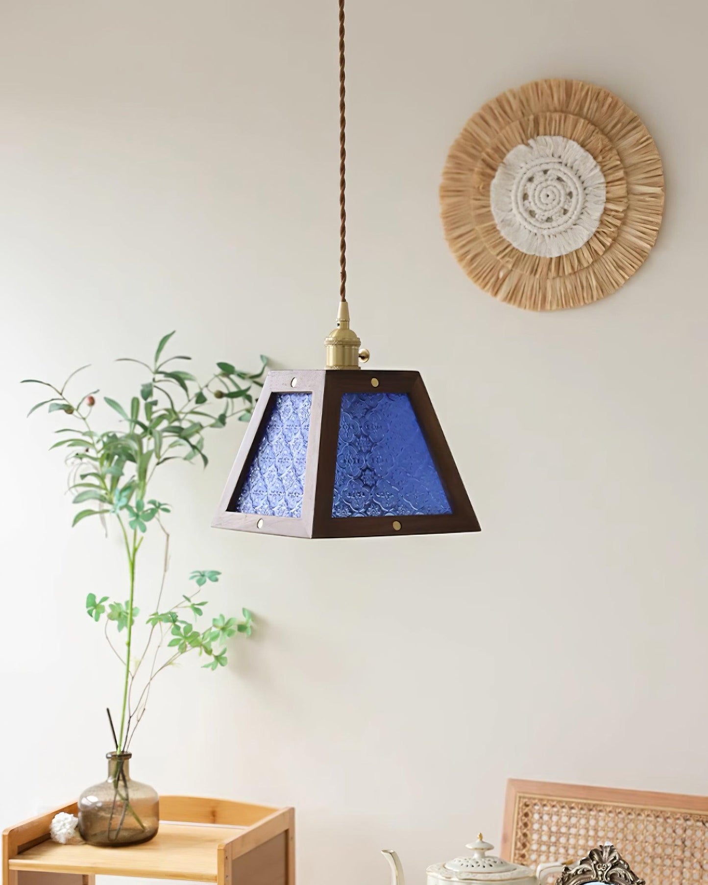 Calvi Glass Pendant Light - Loonglight