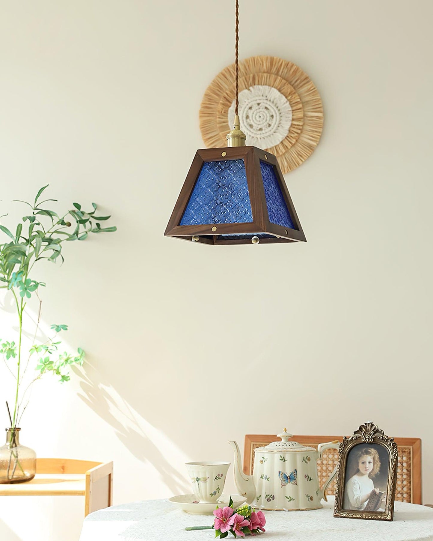 Calvi Glass Pendant Light - Loonglight