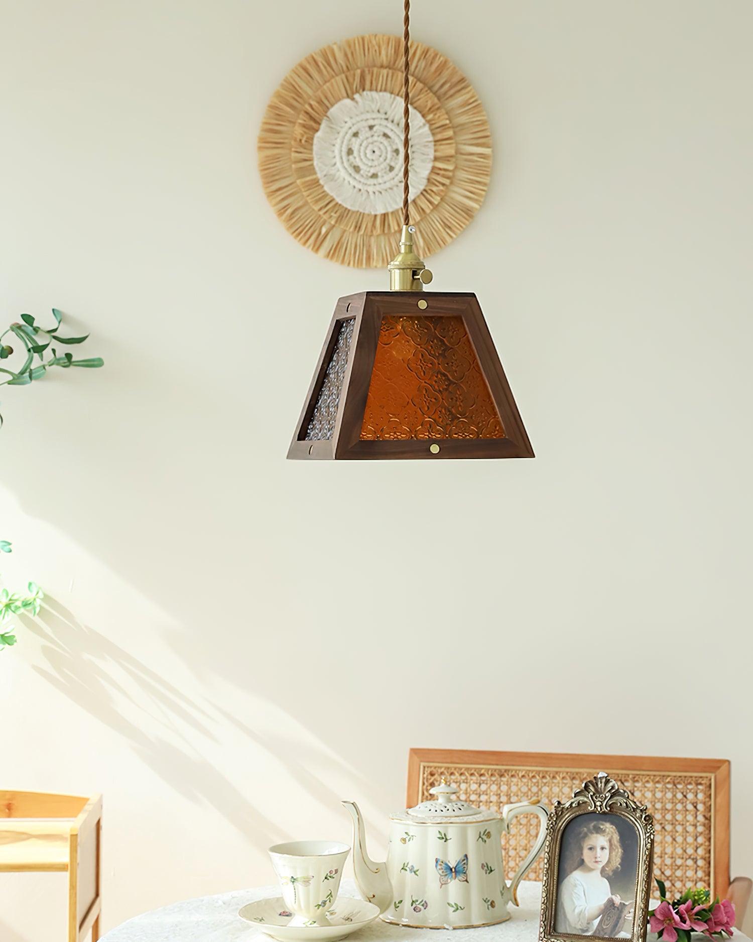 Calvi Glass Pendant Light - Loonglight