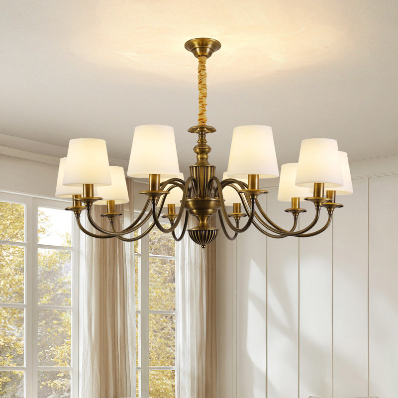 Cambridge Brass Chandelier - Loonglight