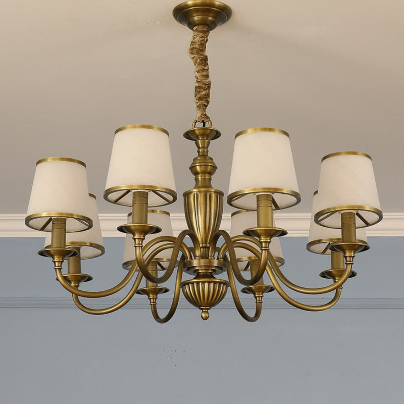 Cambridge Brass Chandelier - Loonglight