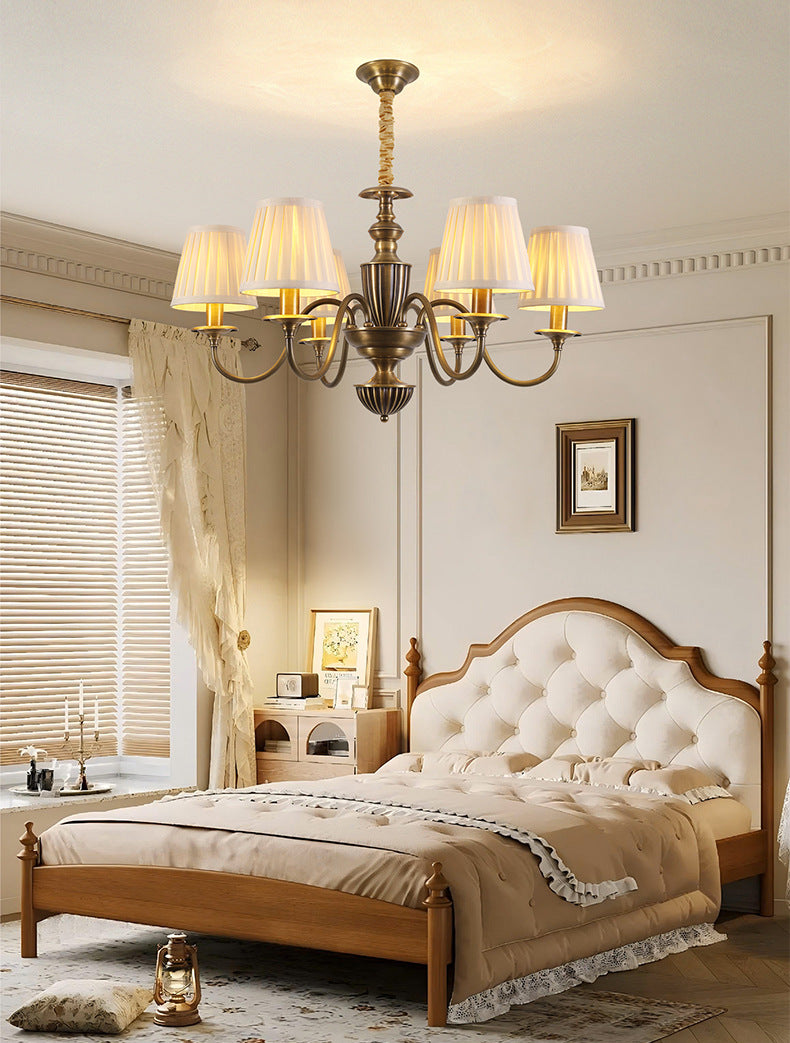 Cambridge Brass Chandelier - Loonglight