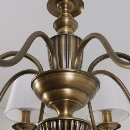 Cambridge Brass Chandelier - Loonglight