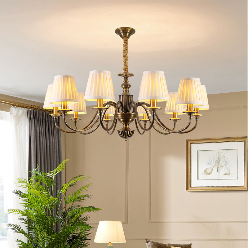 Cambridge Brass Chandelier - Loonglight
