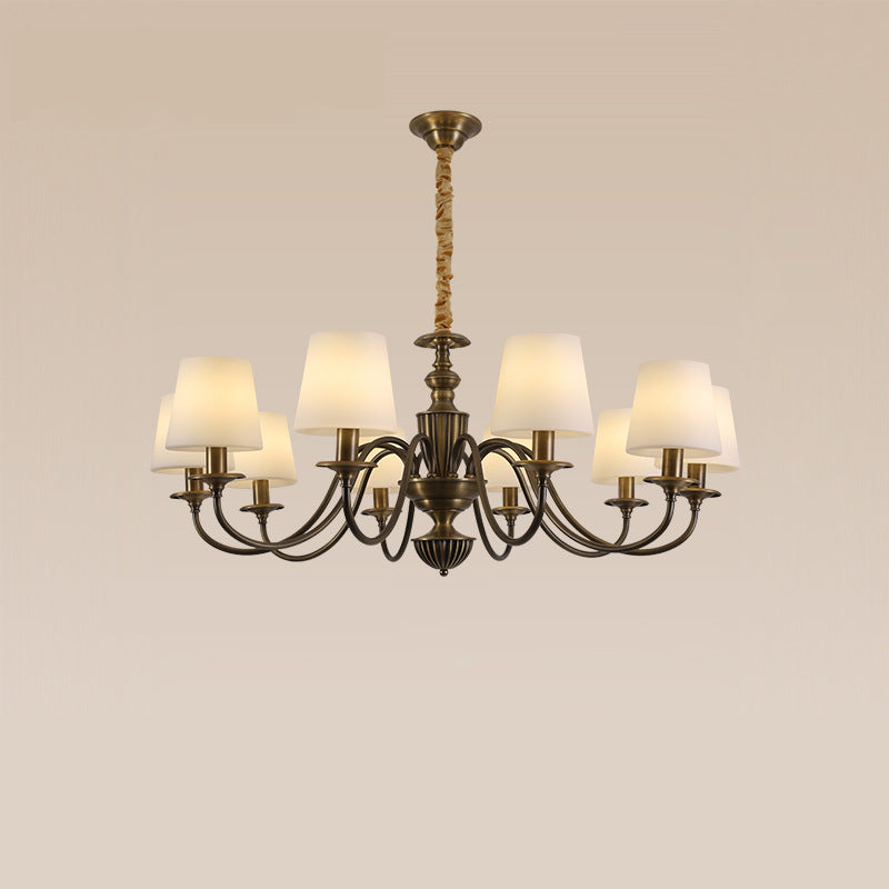 Cambridge Brass Chandelier - Loonglight