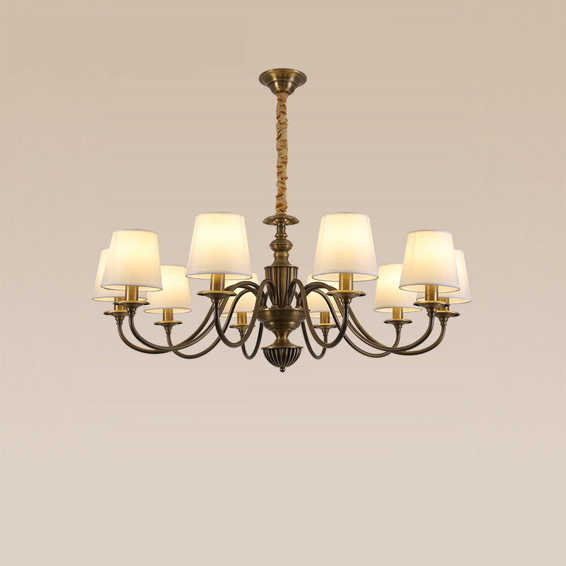 Cambridge Brass Chandelier - Loonglight