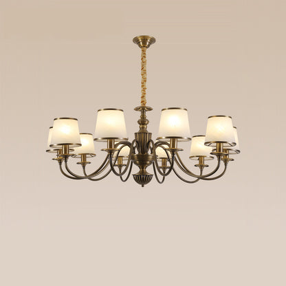 Cambridge Brass Chandelier - Loonglight