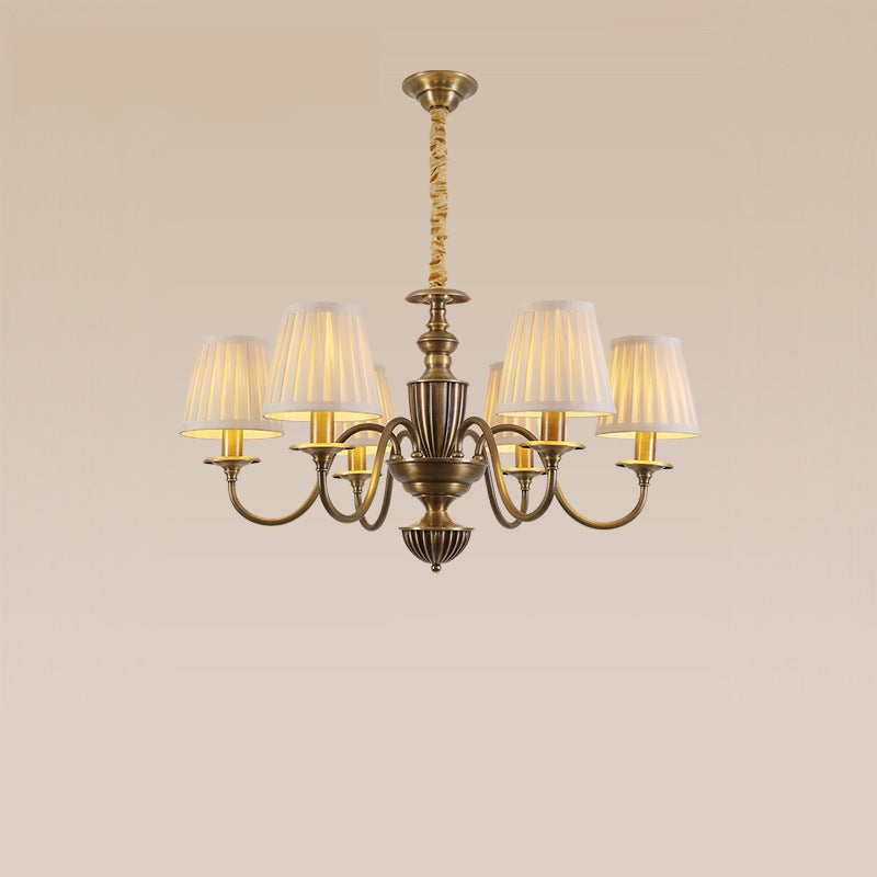 Cambridge Brass Chandelier - Loonglight