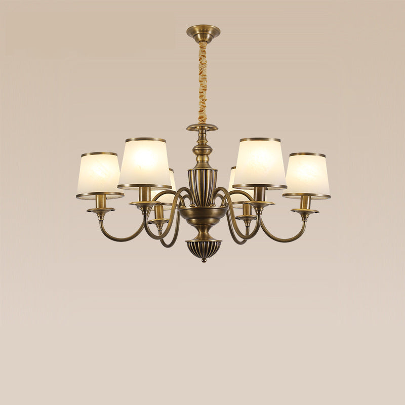 Cambridge Brass Chandelier - Loonglight
