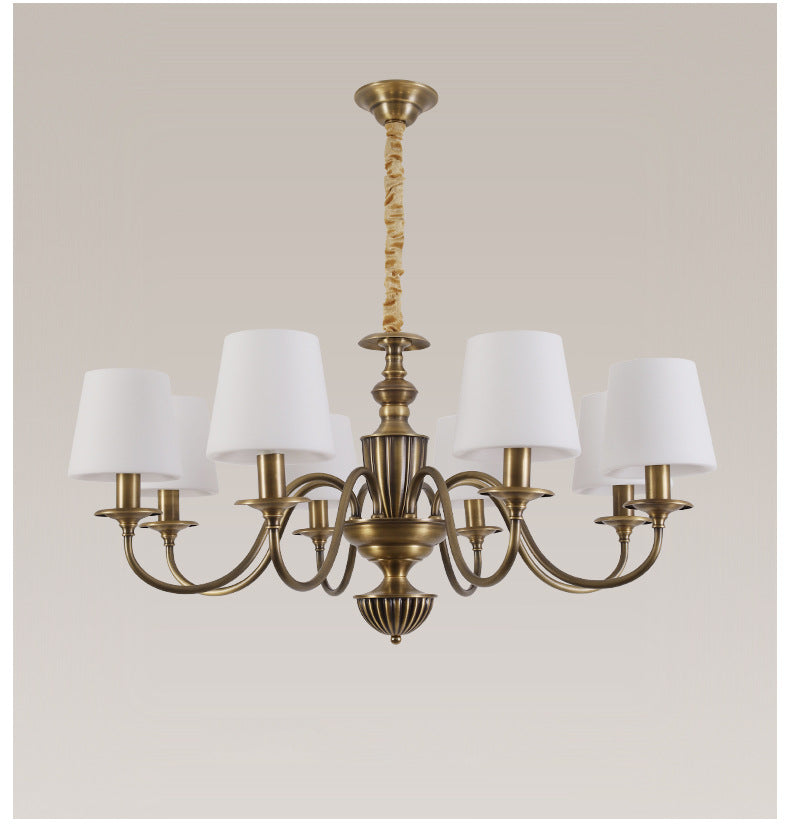 Cambridge Brass Chandelier - Loonglight