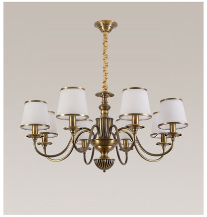 Cambridge Brass Chandelier - Loonglight
