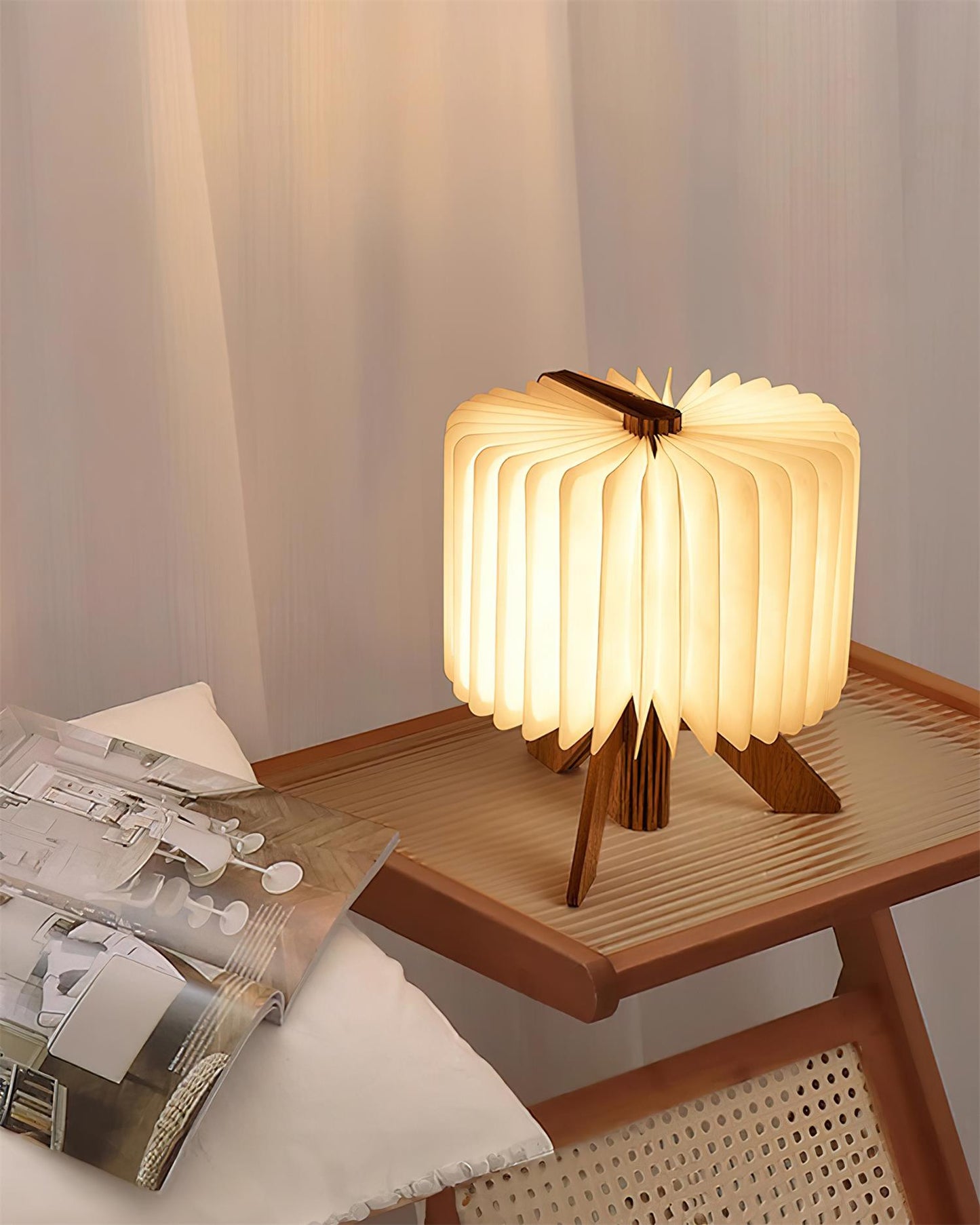 Candela Fold Table Lamp - Loonglight