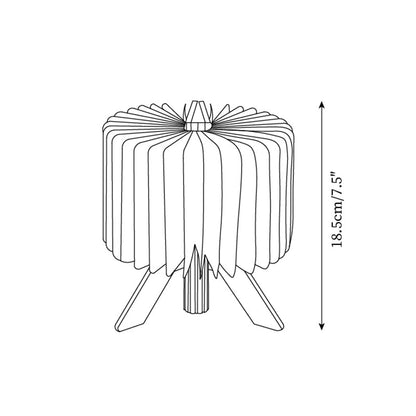 Candela Fold Table Lamp - Loonglight
