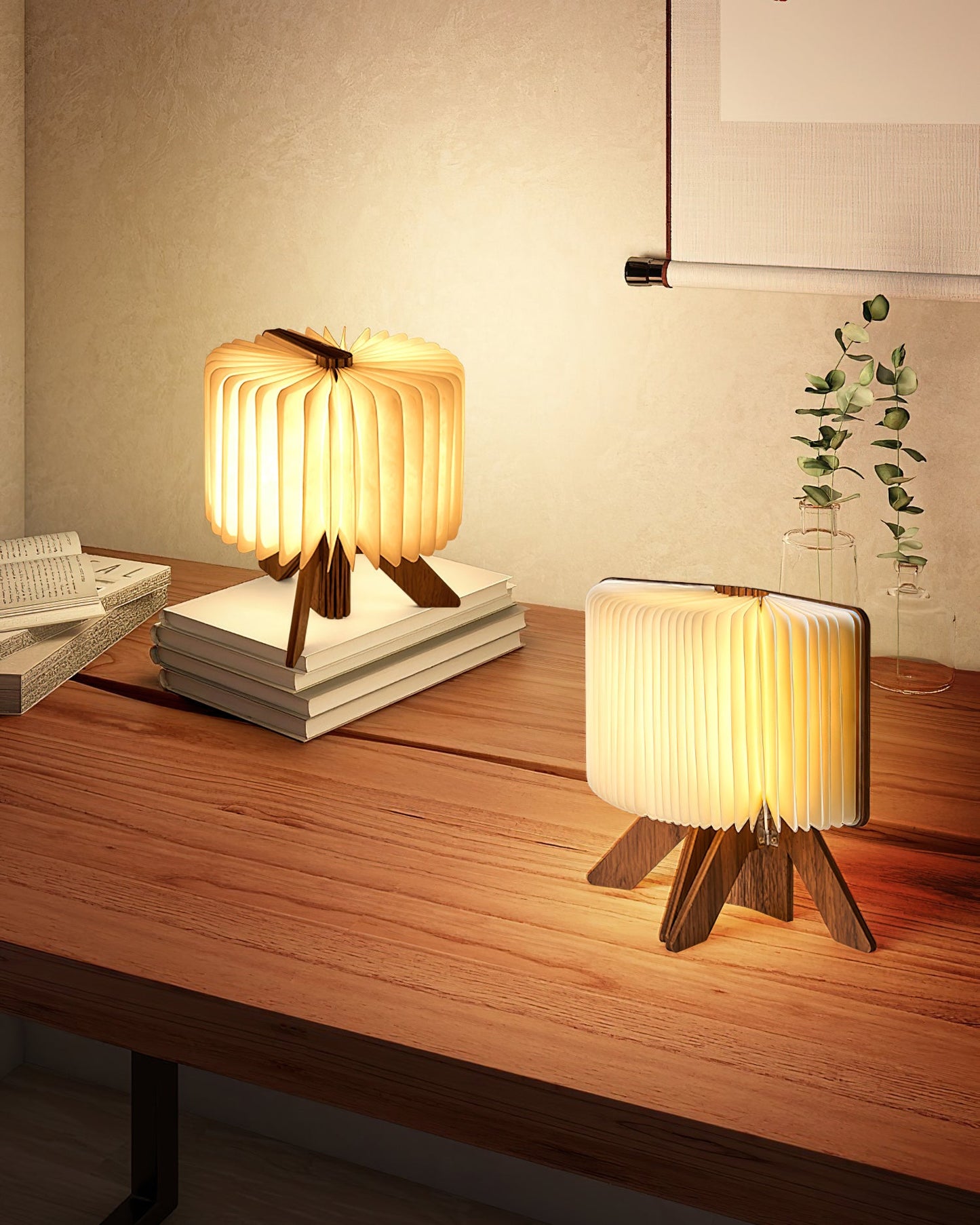 Candela Fold Table Lamp - Loonglight