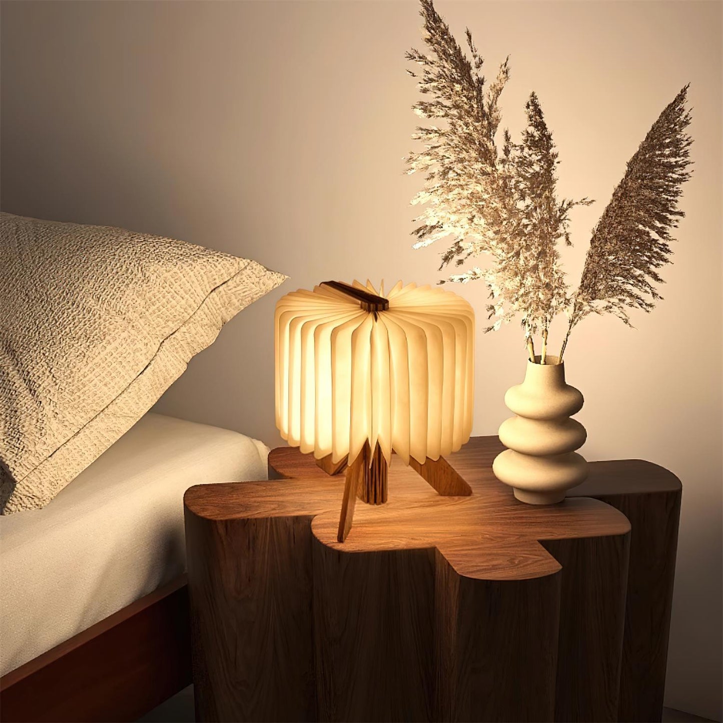 Candela Fold Table Lamp - Loonglight