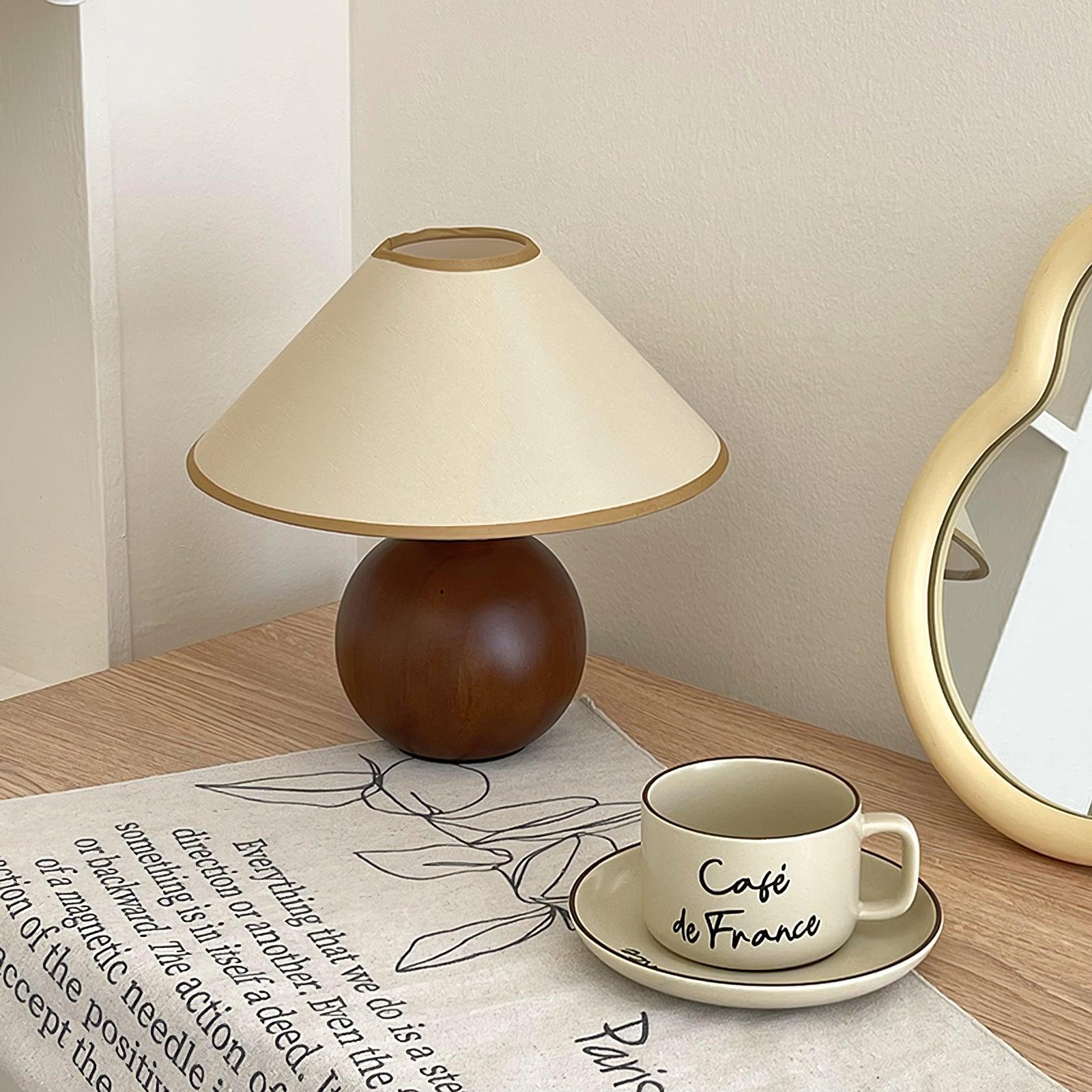 Cankut Wood Table Lamp - Loonglight