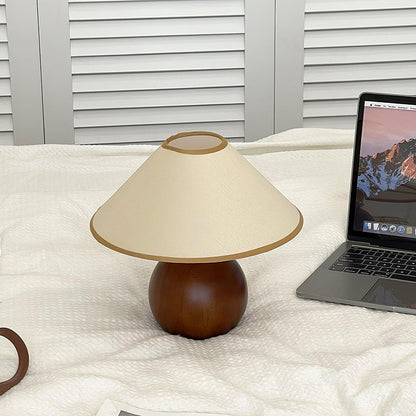 Cankut Wood Table Lamp - Loonglight