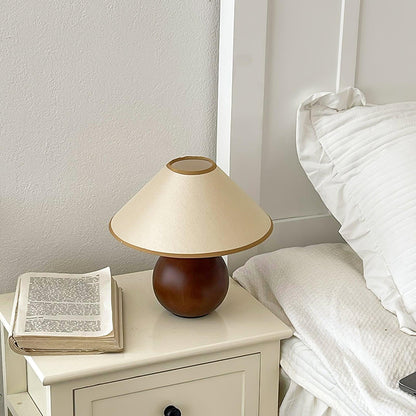 Cankut Wood Table Lamp - Loonglight
