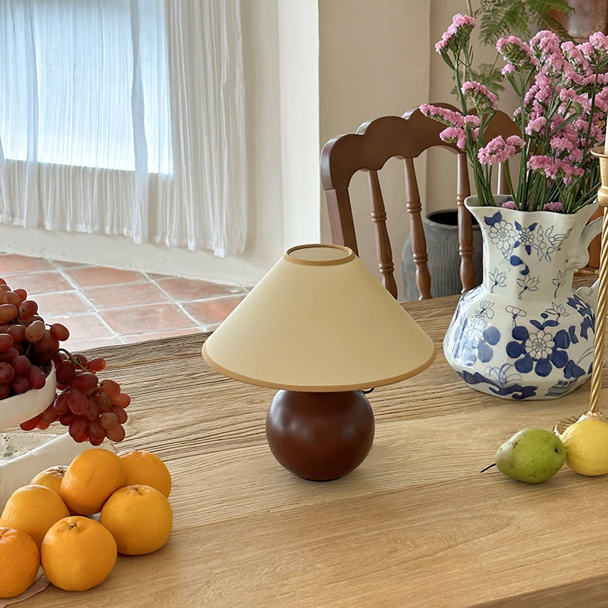 Cankut Wood Table Lamp - Loonglight