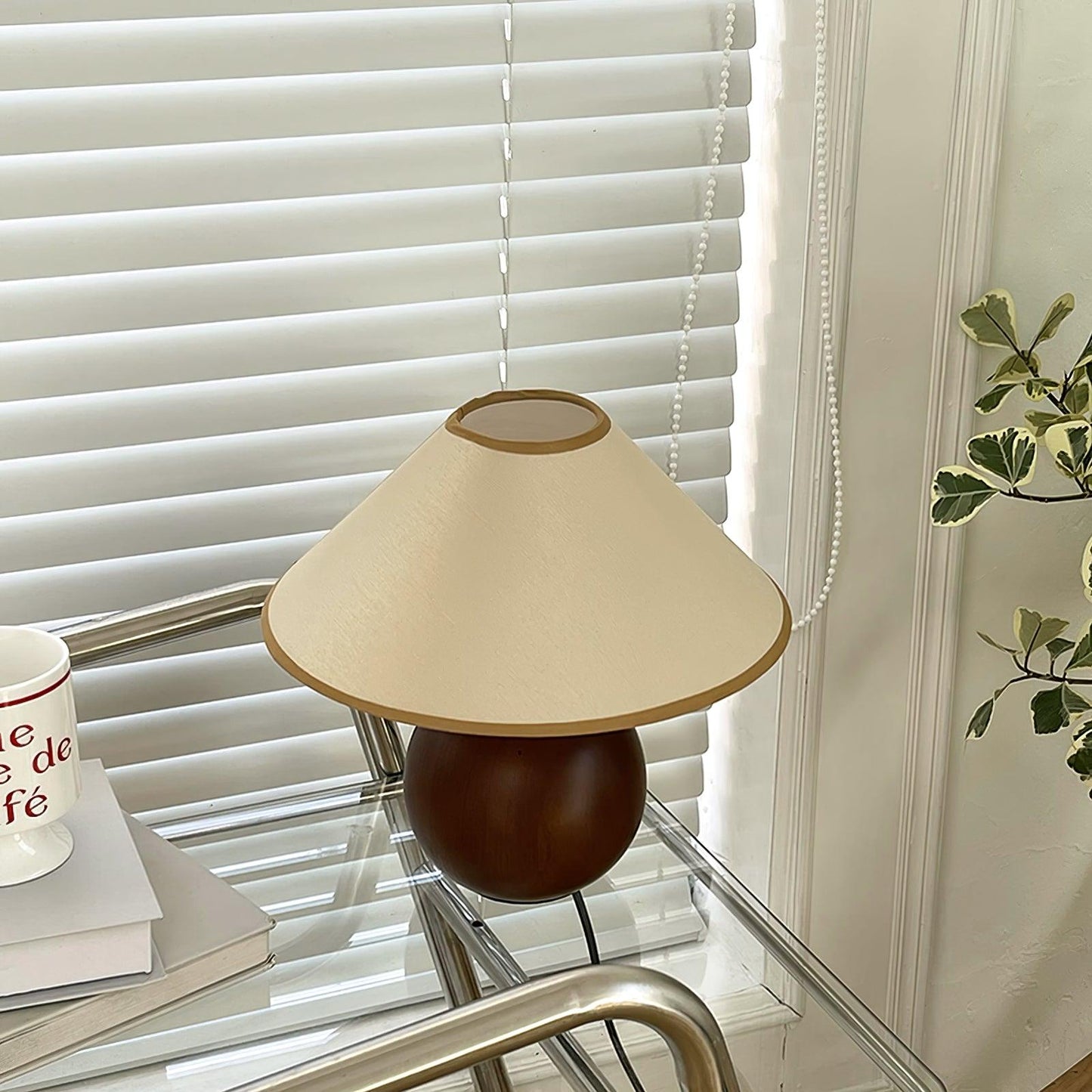 Cankut Wood Table Lamp - Loonglight